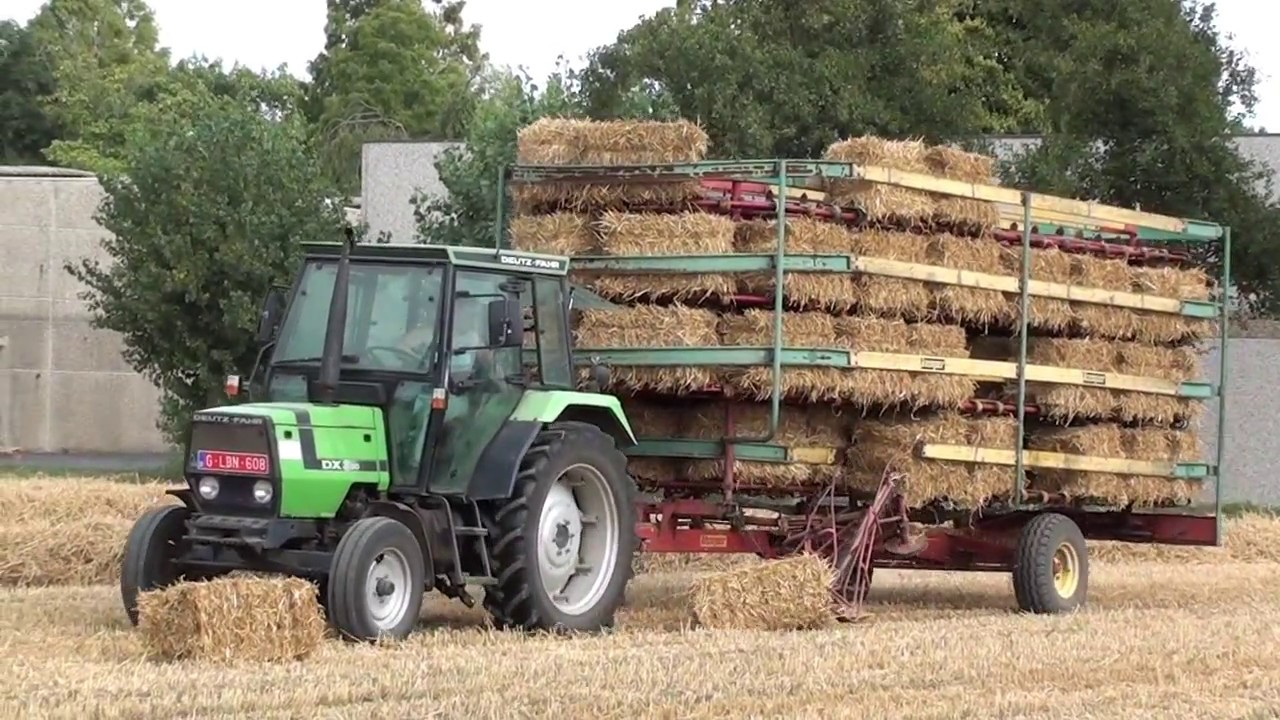 Landb. Taelman - Deerlijk - Deutz-Fahr DX 3.50 - Kemper Express BE 125