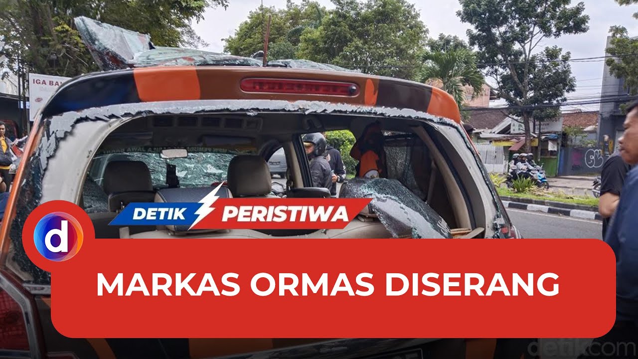 Markas Ormas PP di Bandung Diserang, 6 Orang Luka