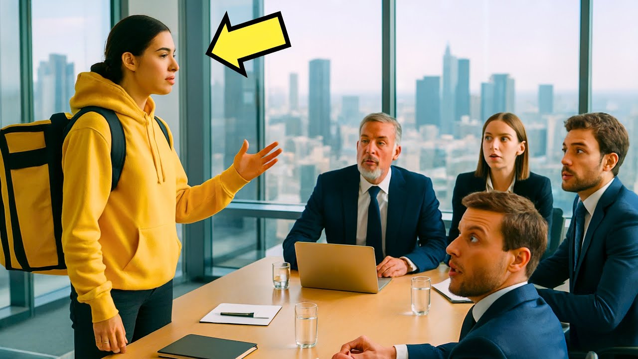 الرئيس التنفيذي كان في حالة ذعر بدون مترجم… حتى تحدثت موظفة التوصيل بـ9 لغات وأخرست الاجتماع