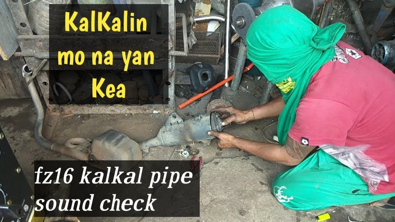 Fz16 modified stock pipe/kalkal/sound check