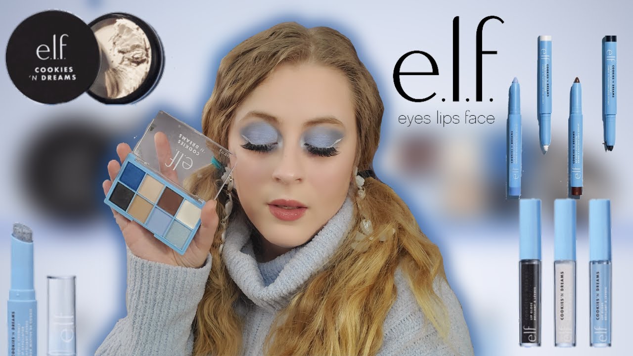 NEW Cookies N Dreams Collecion By ELF Cosmetics Review, Swatches, Tutorial
