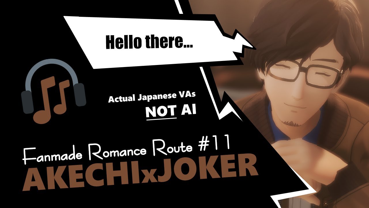 Unexpected Reunion 🧃 Fanmade Akechi Romance Route #11