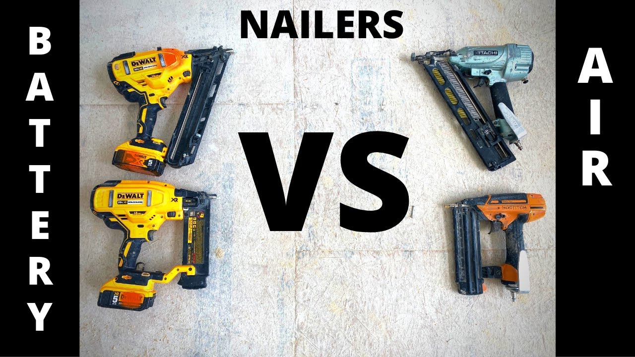 Air VS Cordless Nailers Showdown - Dewalt Cordless Nailer 3 YEAR Review