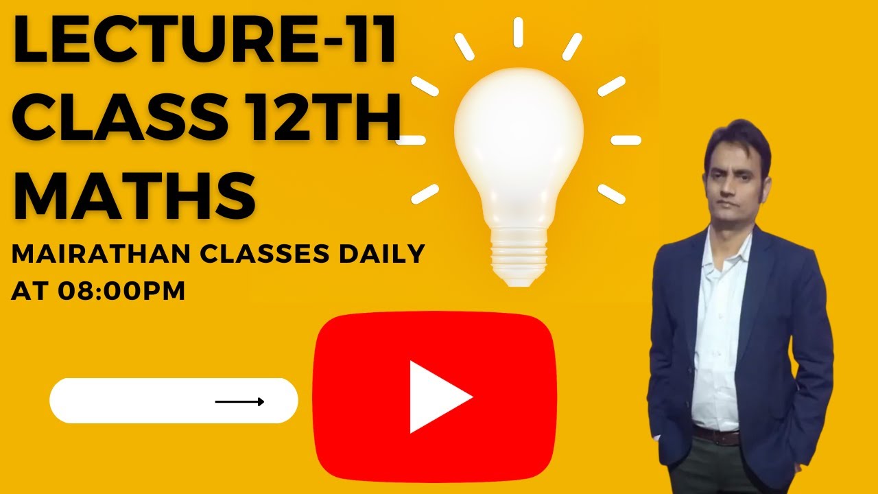 Mathematics 12th|| 2023 exam||bihar board ||Lecture-11