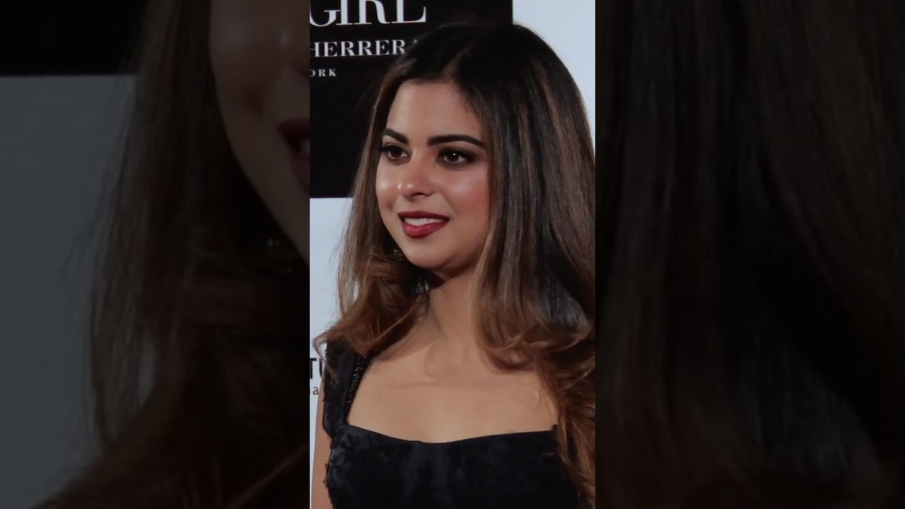 Isha Ambani Captured by Vogue: A Global Fashion Icon 🌍