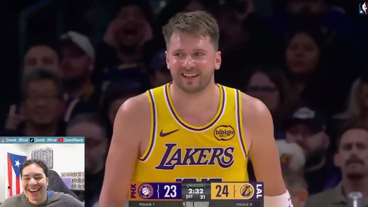 Zav Reacts to LAKERS vs SUNS | Full Game Highlights | 12/1/25