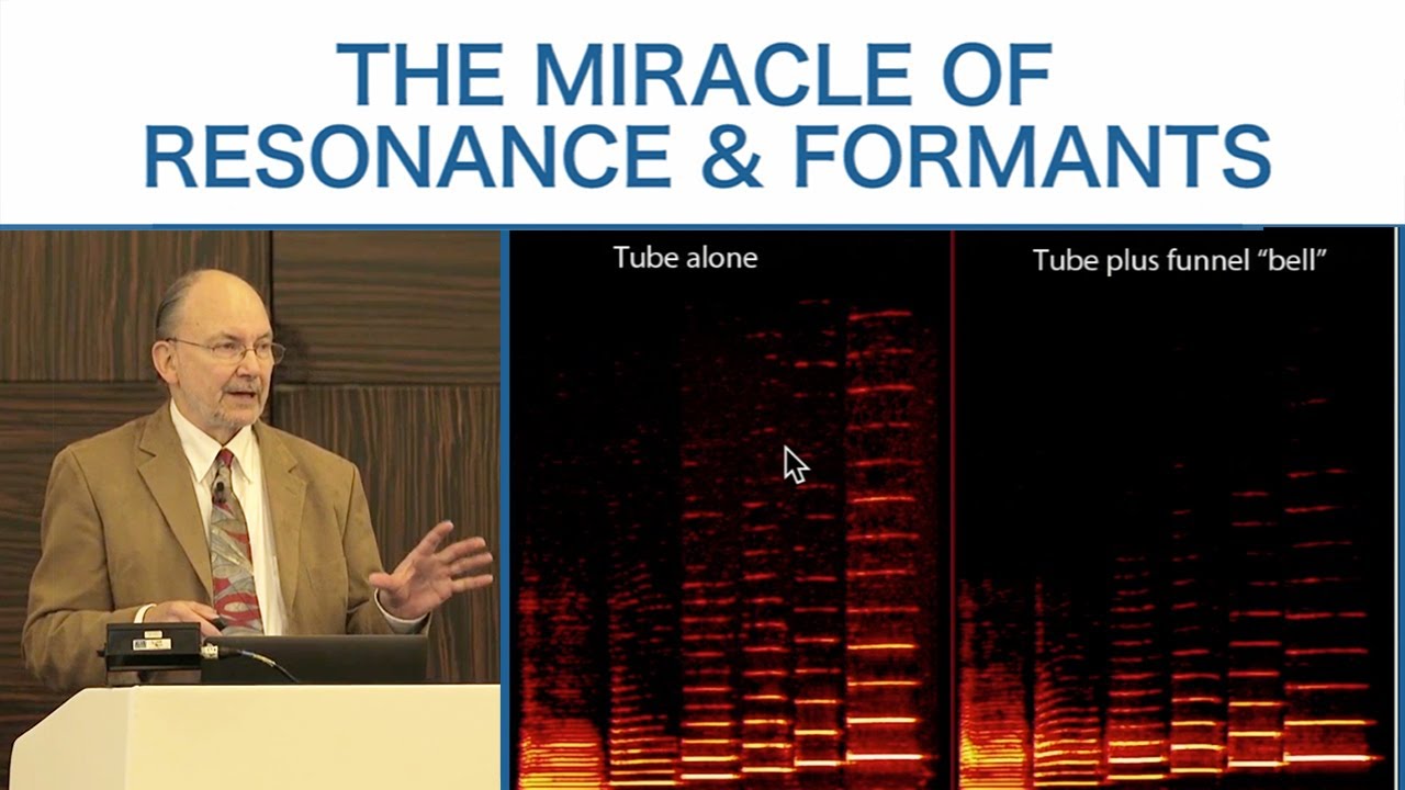 Eric Heller: The Miracle of Resonance & Formants // ICSV 2017