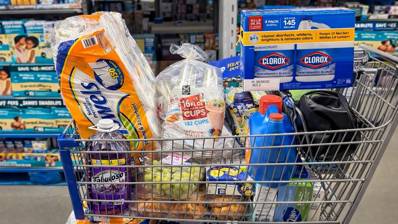 Household Staples + a Few Tasty Treats: Sam’s Club Haul