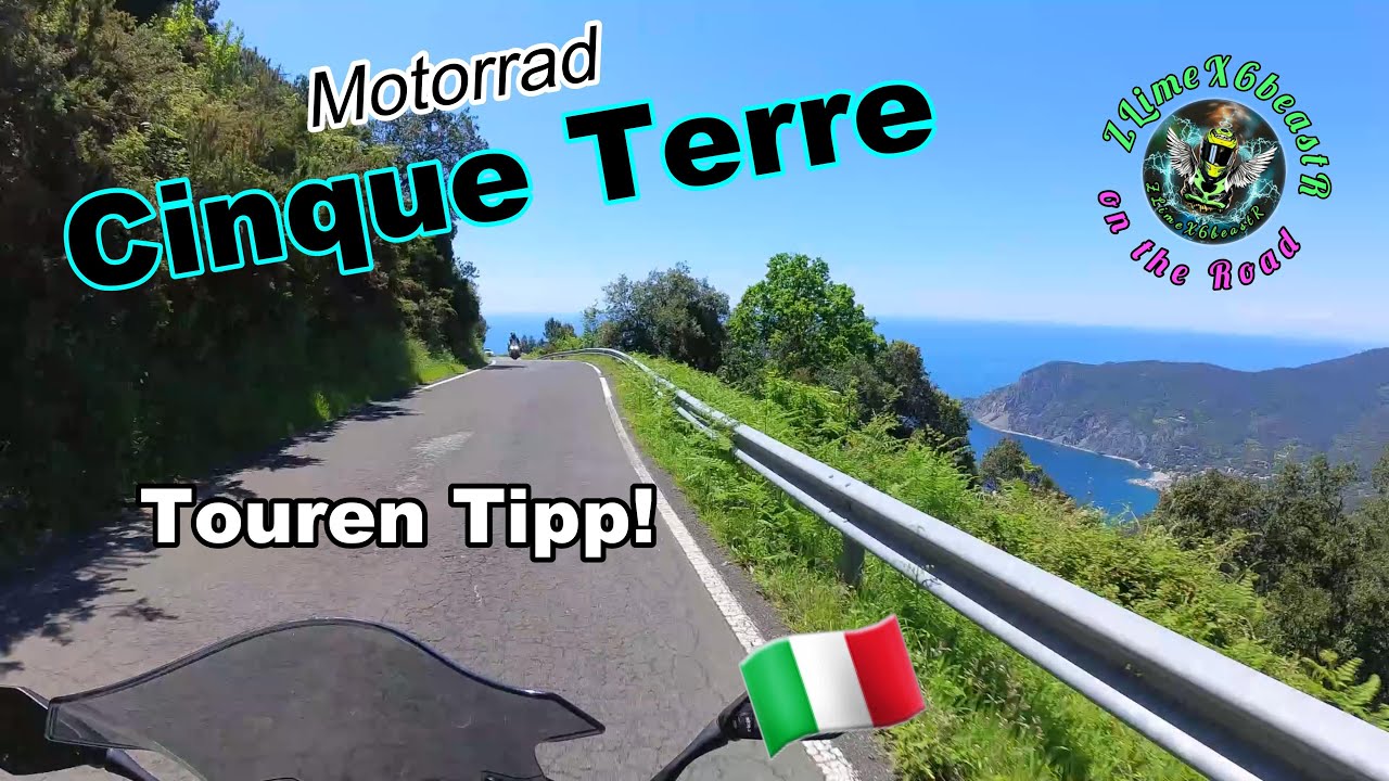 🌍Motorradtour🇮🇹: Cinque Terre von Lavagna bis La Spezia🌺