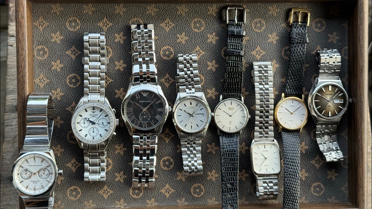 Armani citizen seiko tank vintage dolce LM