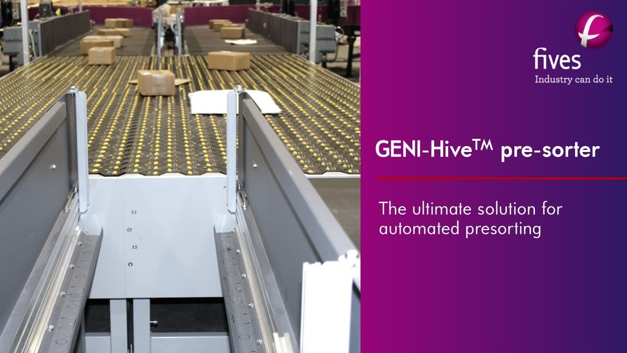 [Intralogistics] GENI-Hive™️ pre-sorter