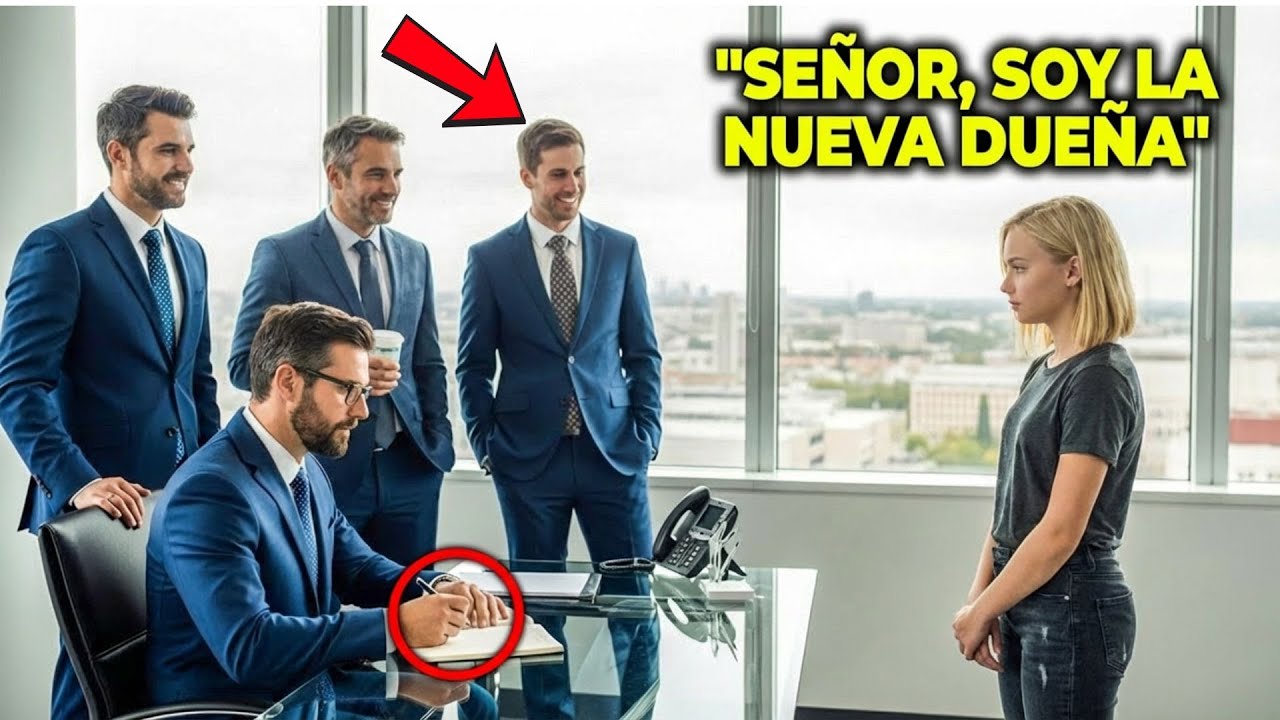 “ESTA EMPRESA ES MÍA, SEÑOR” — EL MILLONARIO SE RIÓ… HASTA QUE TODO CAMBIÓ