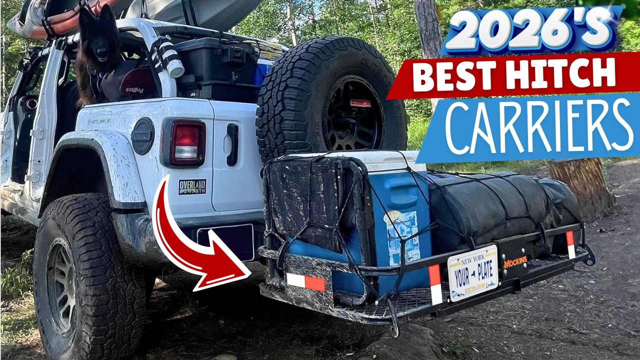 5 Best Hitch Cargo Carriers for Luggage (2026 Buyer’s Guide)