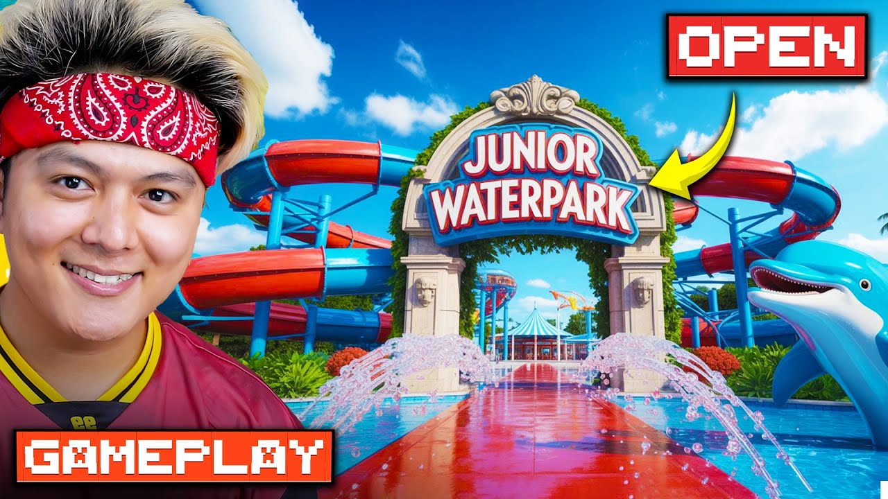 I OPENED WATER PARK 🌊 | Mr Junior