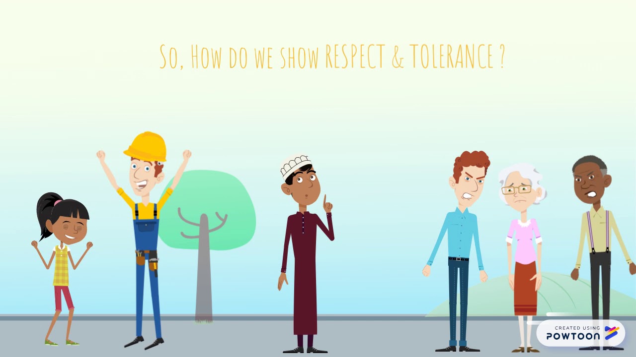 PSHE respect and tolerance