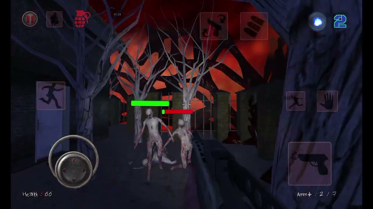 Jugando al modo Shooter de Trapped In Hell:Murder House/Seis Orbes Una Ultima Esperanza 