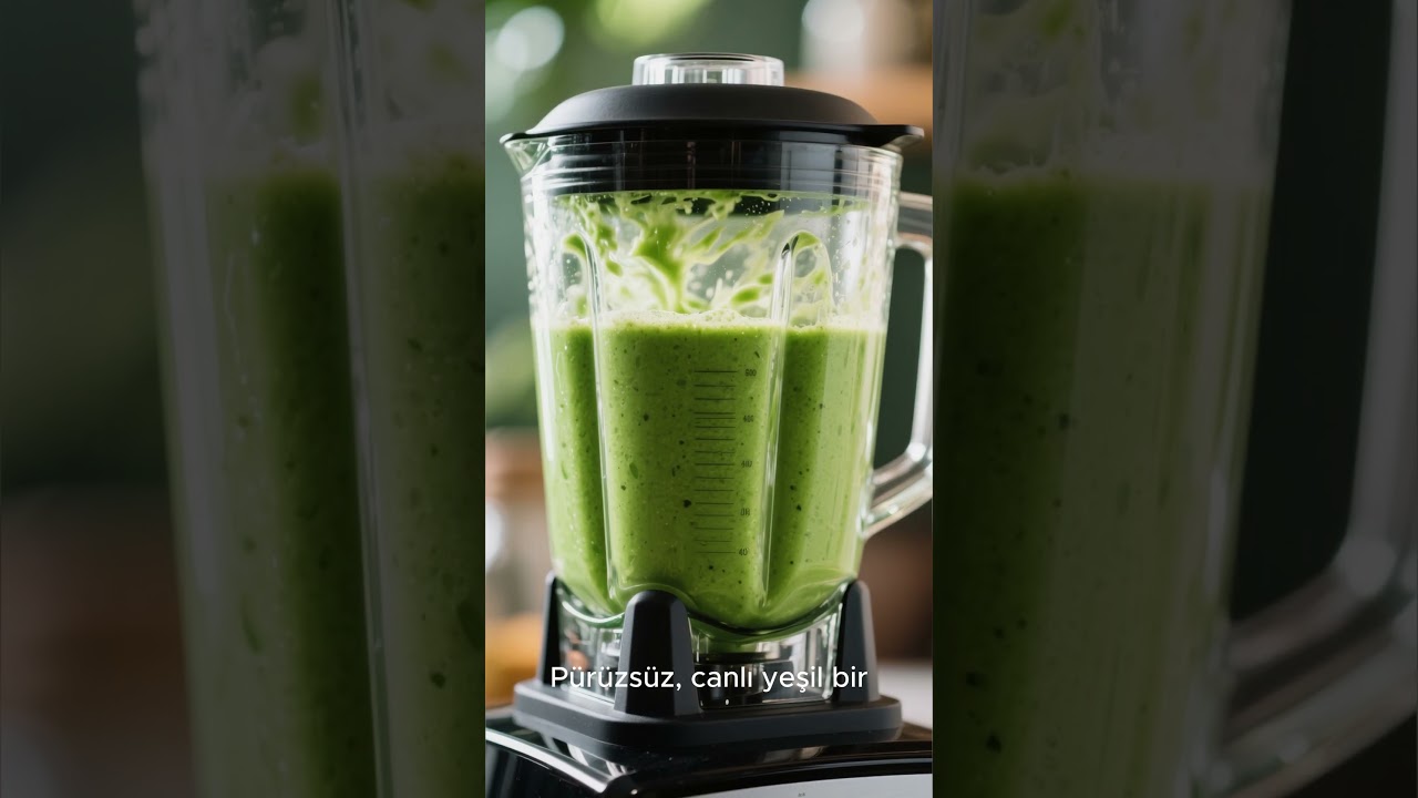 &lrm;🥬 Ispanak ve Elma Smoothie | Karaciğer Yağlanmasına Karşı Doğal G&uuml;&ccedil; 💚