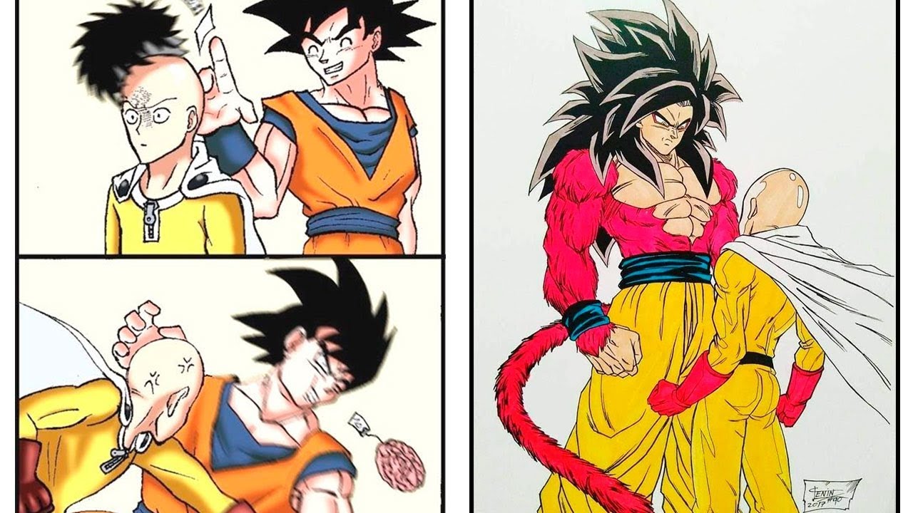 САЙТАМА ПРОТИВ ДРАГОНБОЛЛА | САЙТАМА VS DRAGON BALL