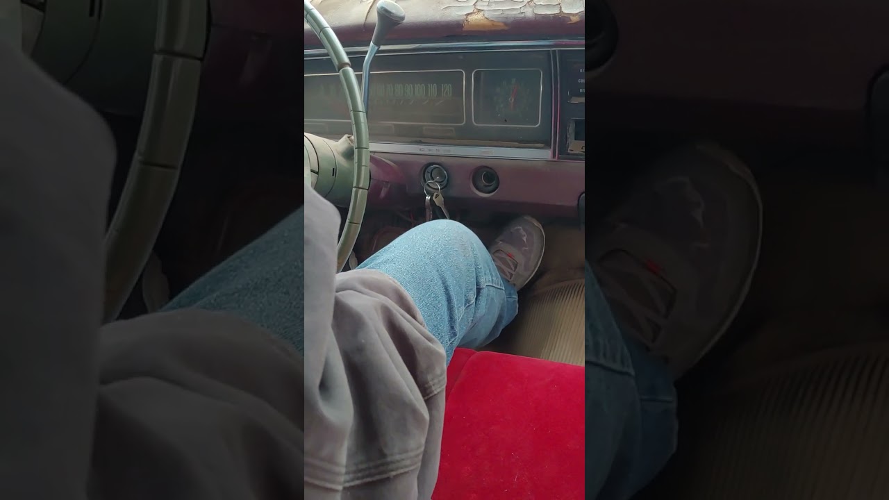 Andrew Sr got the 1968 impala started