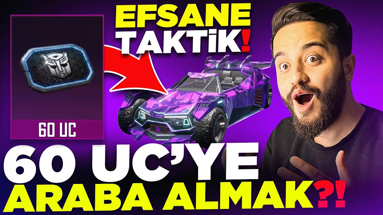 60 UC'YE TRANSFORMERS ARABA ALMA TAKTİĞİ?! (40.000 UC HARCADIK) PUBG Mobile