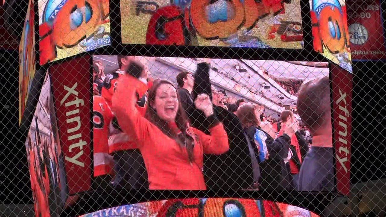 Flyers Pierre Edouard Bellemare Scores Goal