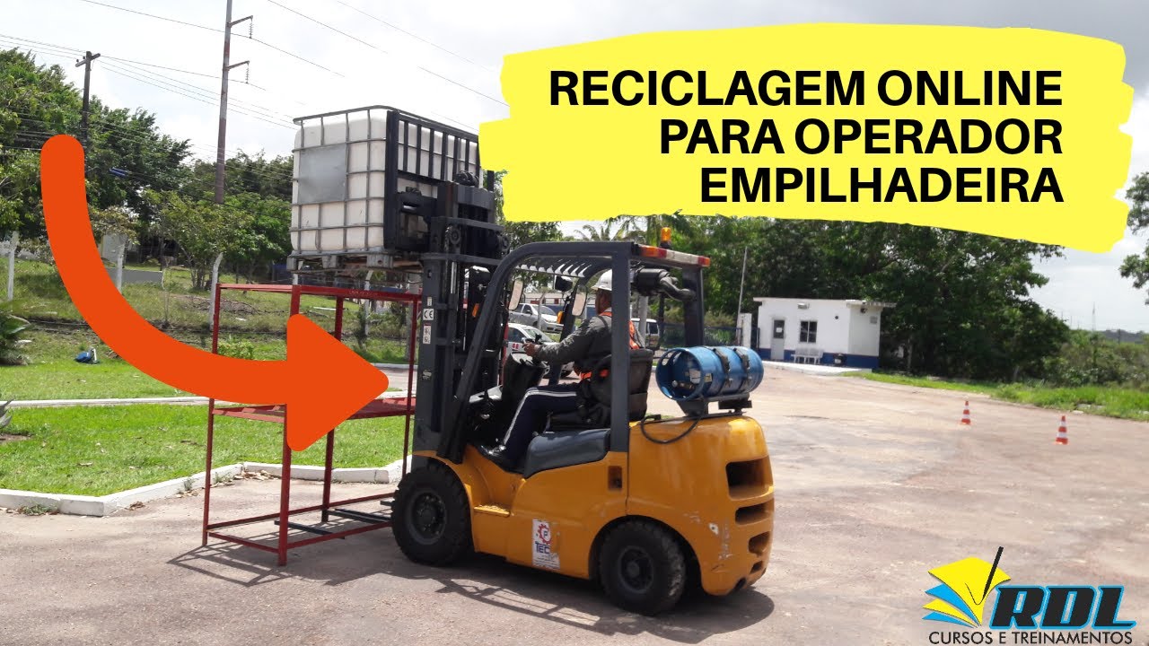 Operador de Empilhadeira Atualização Curso Online Grátis 01 - Quando devo fazer a Reciclagem!