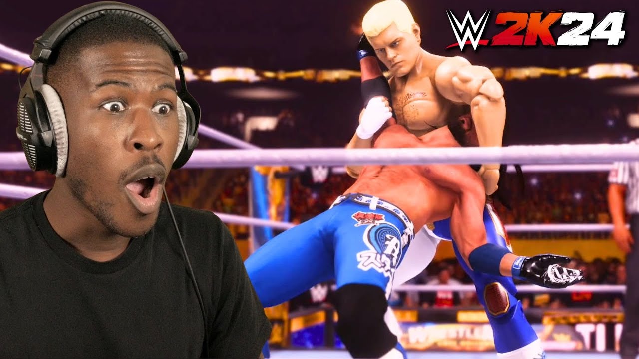 I Played a WWE 2K24 Last Man Standing Match Against BDE!