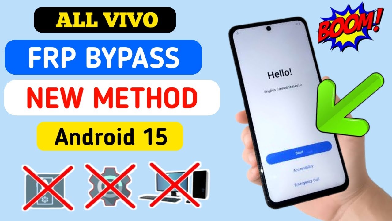 All Vivo Android 15 Google Account FRP Bypass Without PC - Fix Screen Lock Was Already Changed 2026