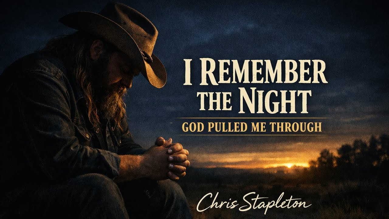 Chris Stapleton - I Remember the Night God Pulled Me Through (Official Lyrics Video)