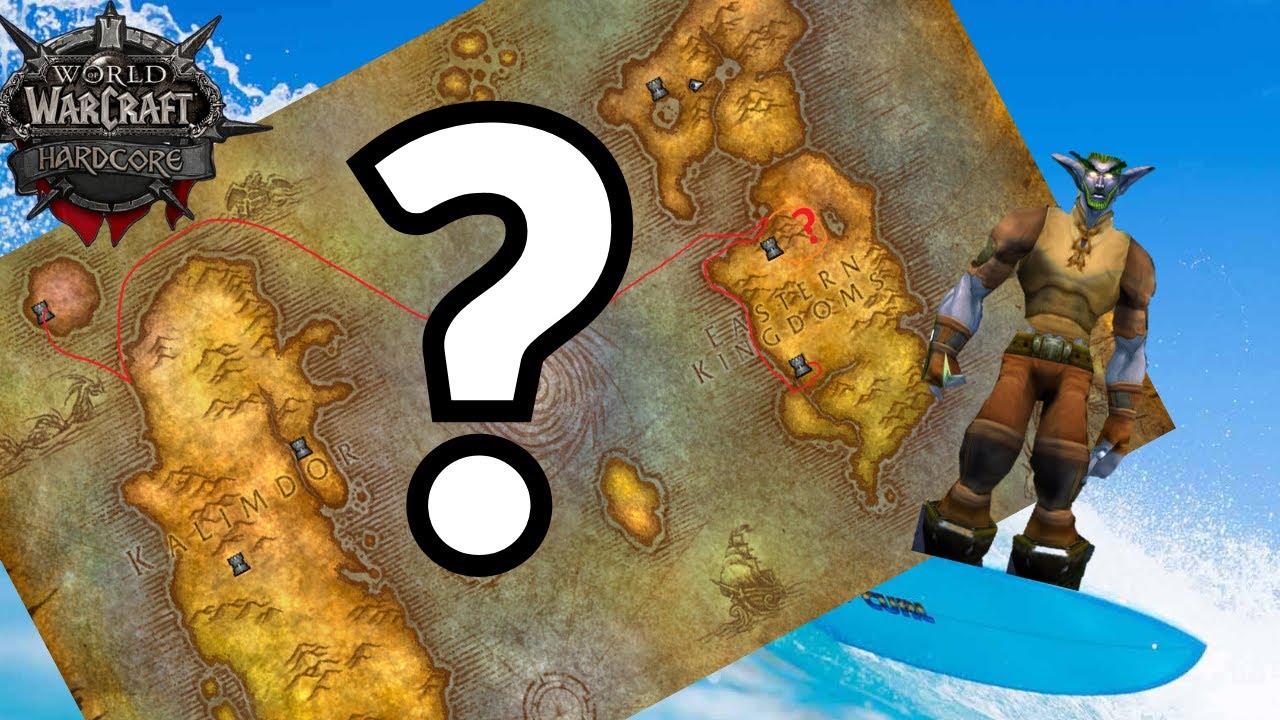 Teldrassil to Stormwind - SAFEST ROUTE For Hardcore!