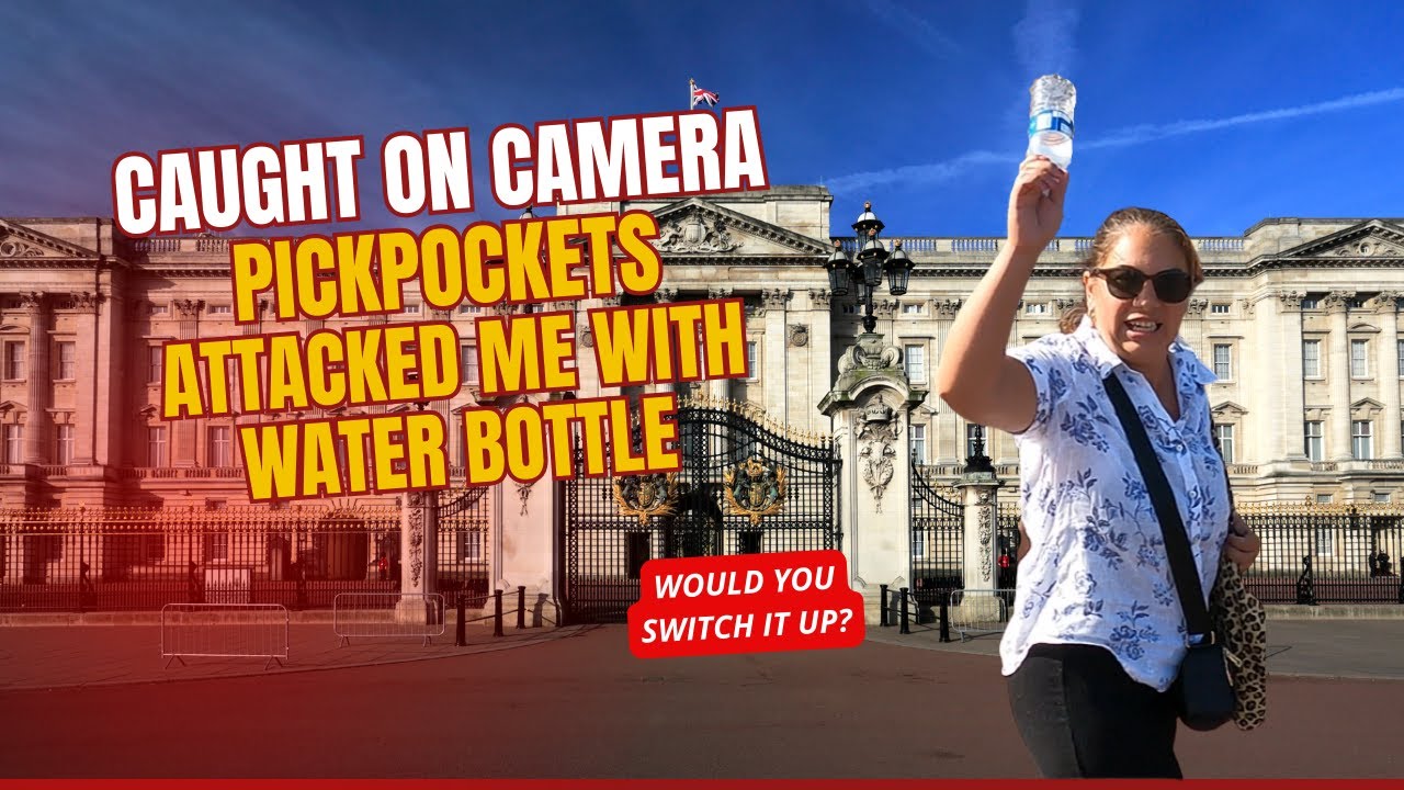 👉 3 days in a row spotting the same pickpocket gang at  Buckingham Palace. #pickpockets #london