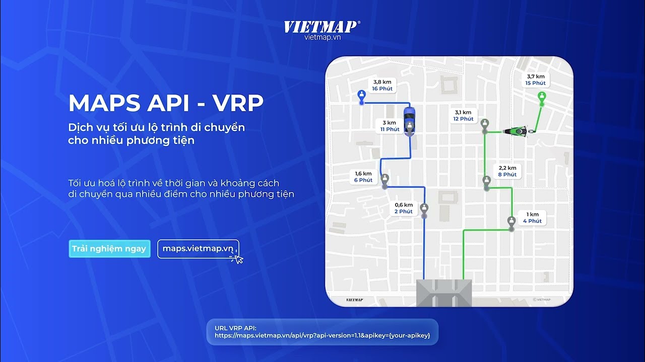 API VRP (Vehicle Routing Problems) - Maps API