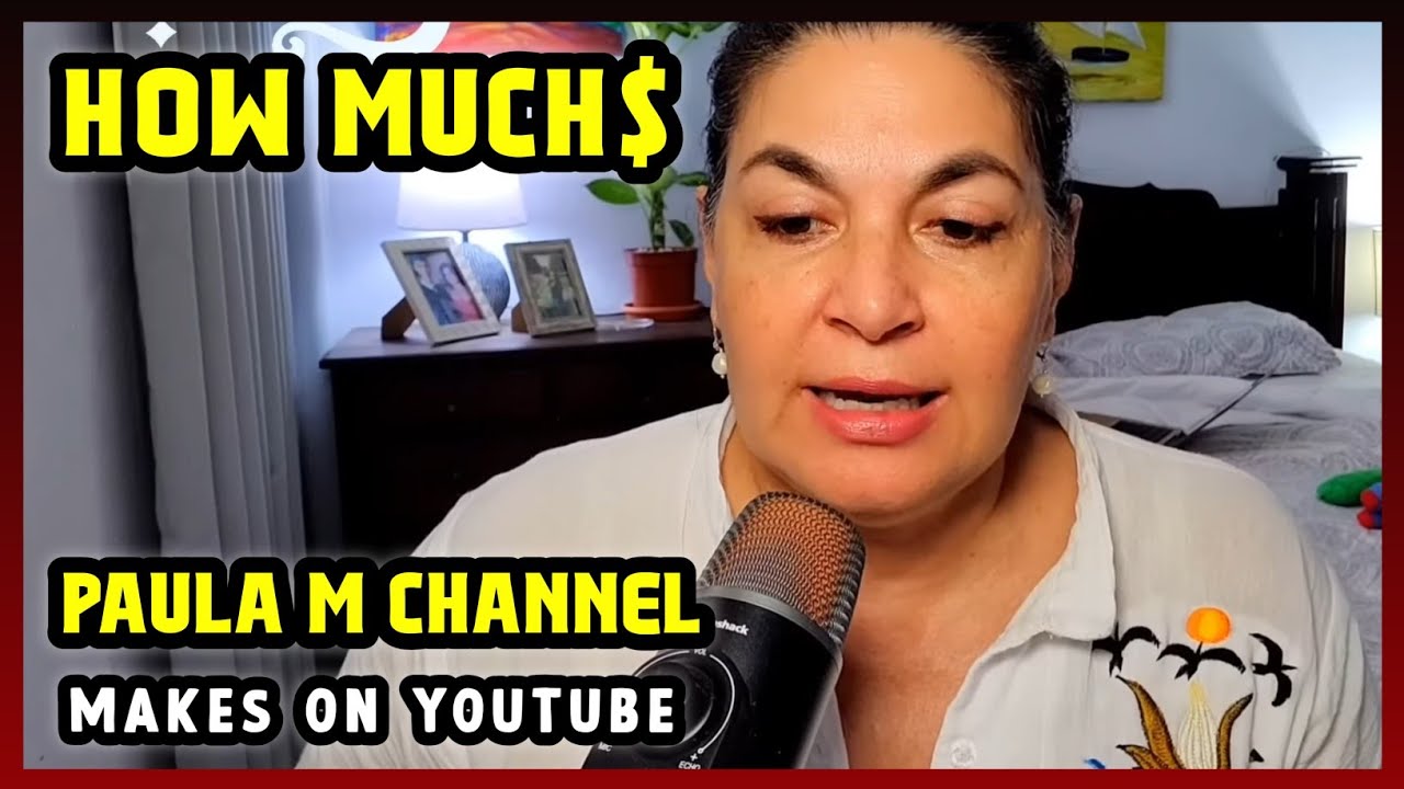 This Is How much money Paula M Channel makes on YouTube 2024