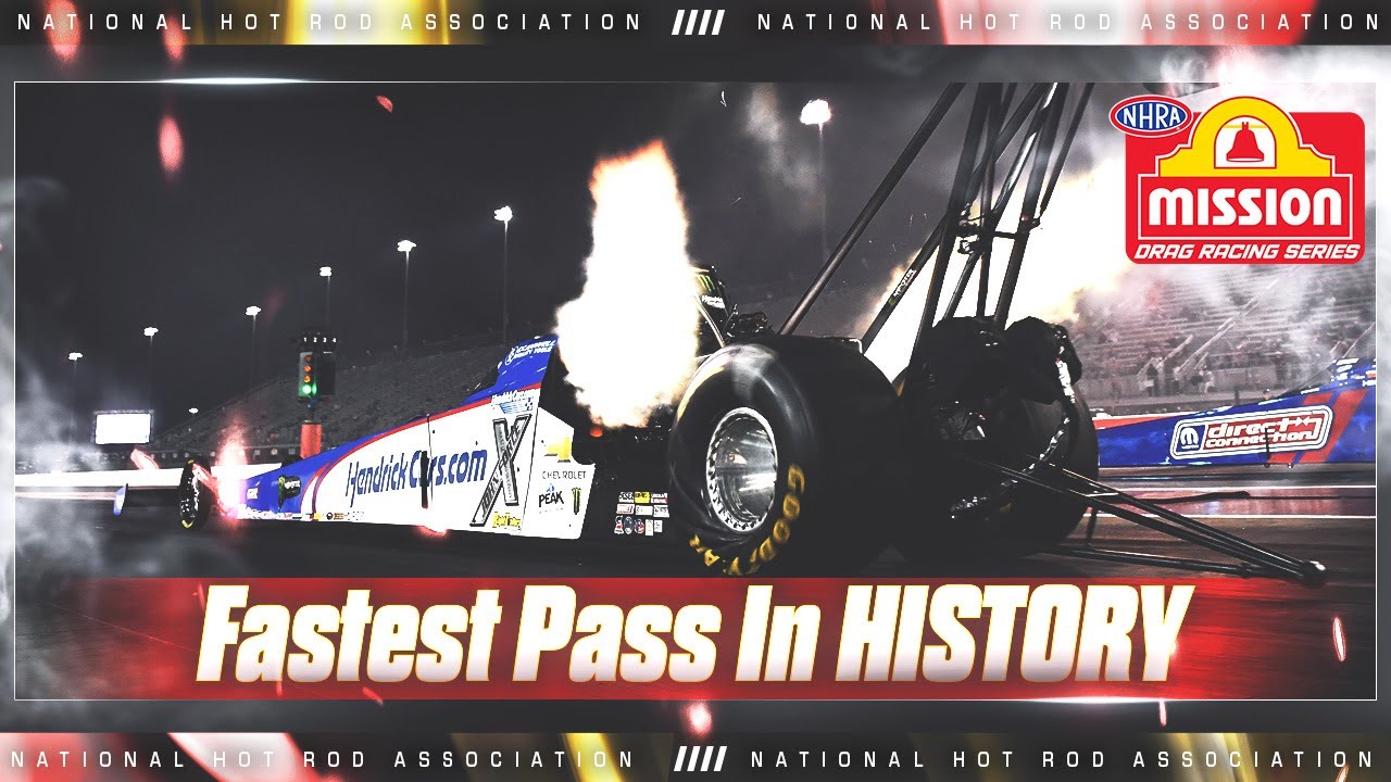 HISTORY! Brittany Force runs 341 mph in Charlotte