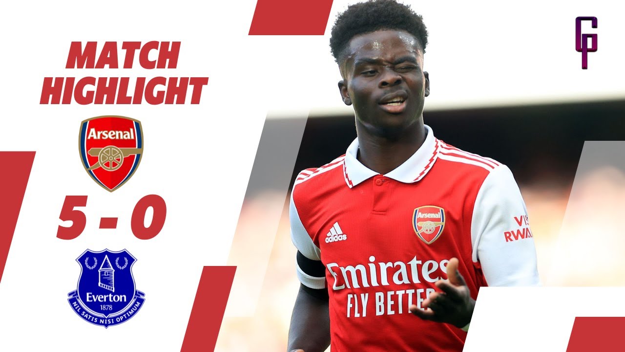 Match Highlight : Arsenal vs Everton - Premier League in FIFA 2023