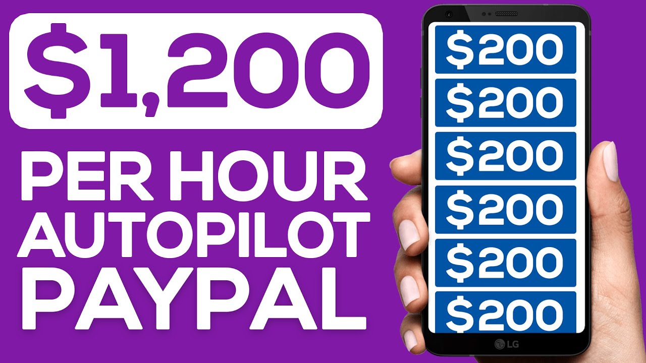 FREE PayPal Money: $200 Per 10 Min on Autopilot (Make Money Online)