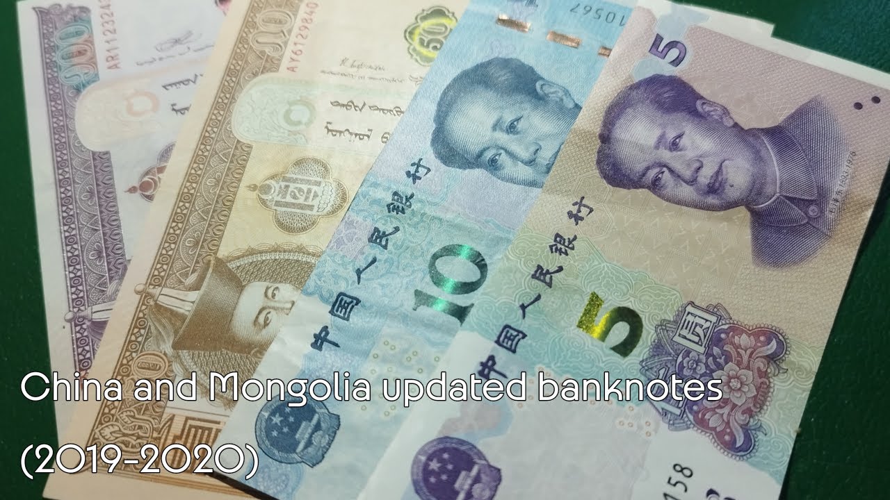 my updated chinese and mongolian banknotes