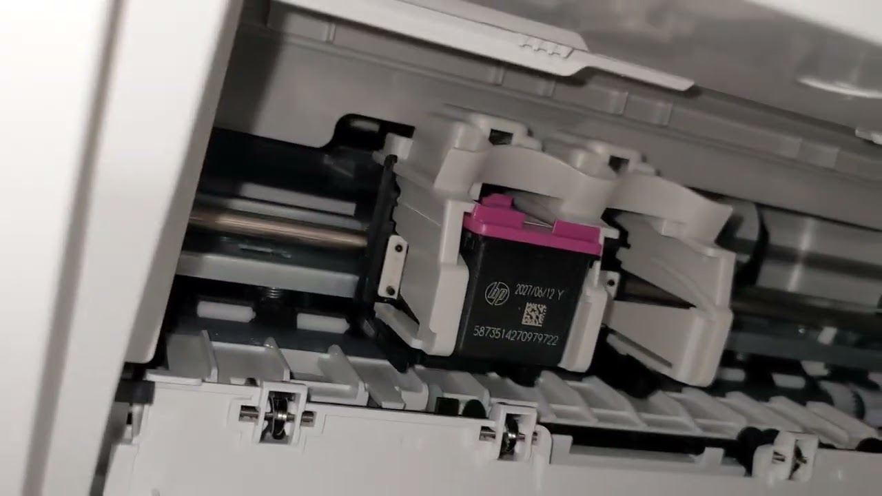 HP Deskjet 2800e cartridge replacement 