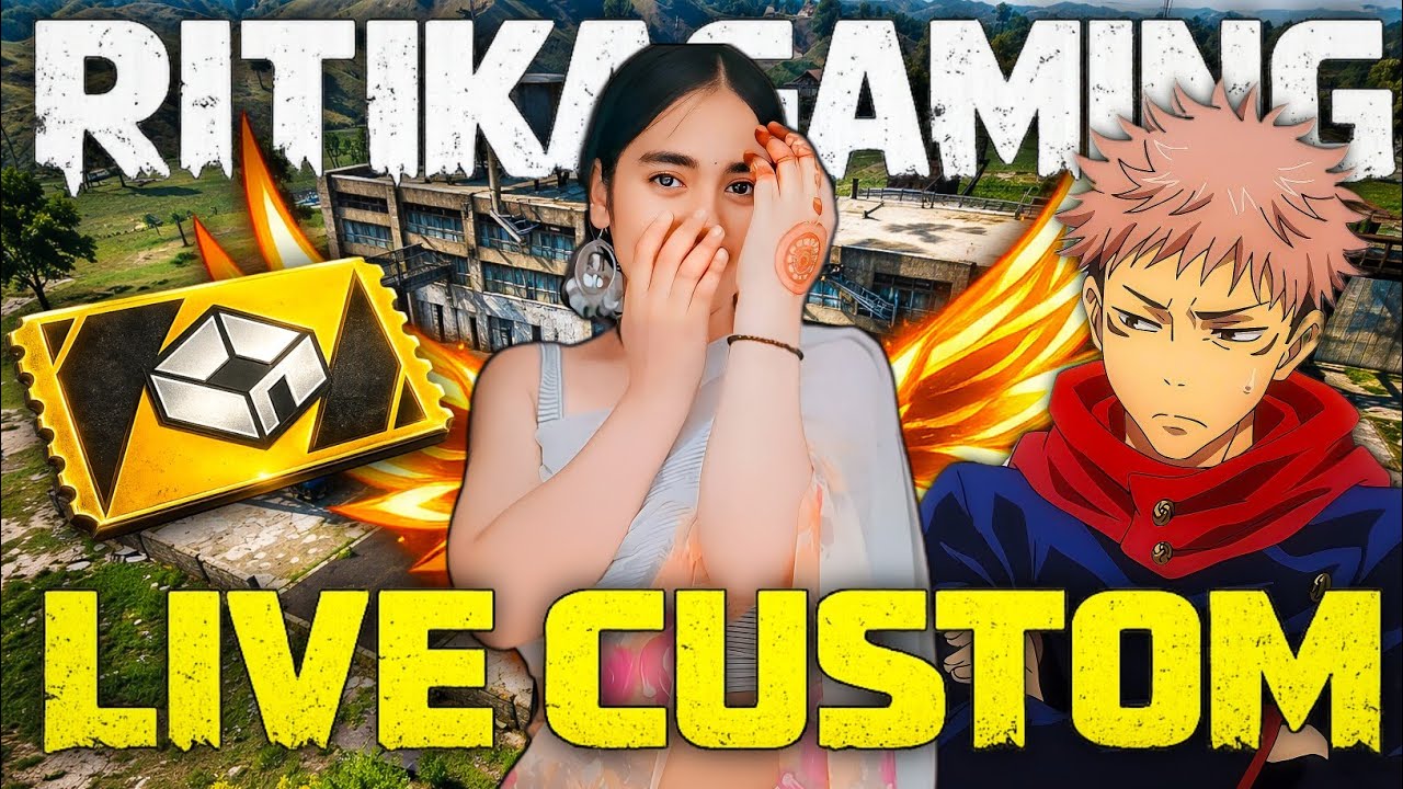 @ritikagaming_02 IS LIVE STREAM IN FREEFIRE CHECK UID ✅ AND PLAY COSTOM WITH SUBSCRIBERS😁❤️