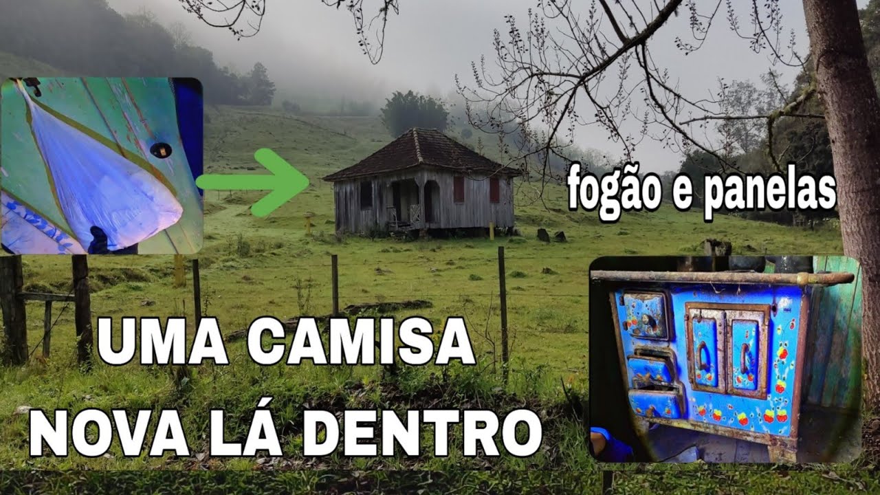 DESCOBRI mais coisas da casa ABANDONADA 👉 veja essa filmagem