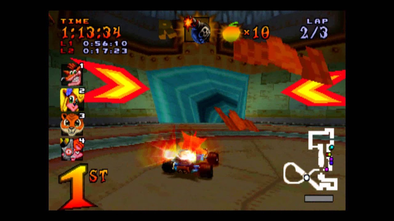 N.Gin Labs - CTR Challenge - Crash Team Racing - 101% Playthrough (Part #38)