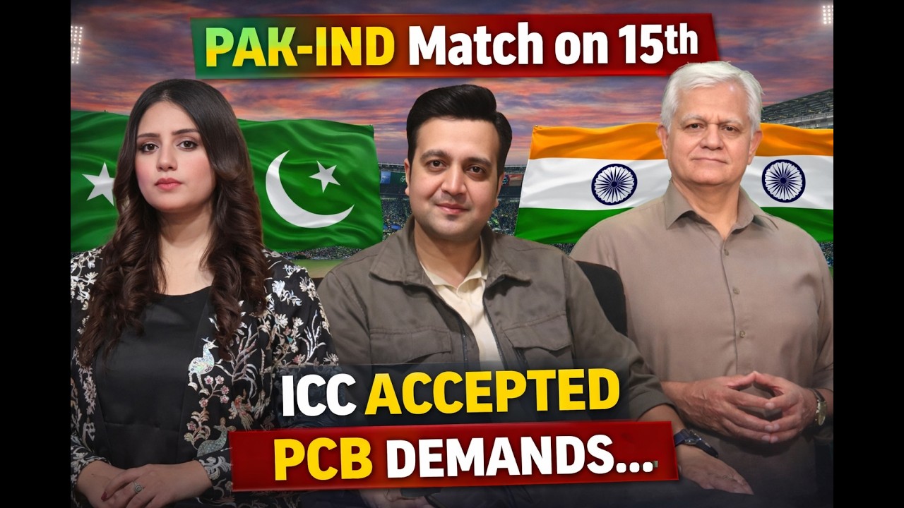 PAK-IND Match on 15th , ICC accepted PCB Demands