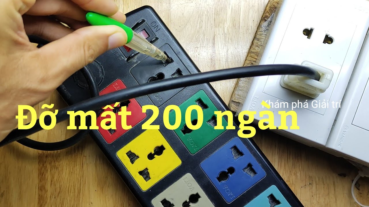 Cách kiểm tra sửa ổ cắm Lioa không vào điện đơn giản, đỡ bỏ phí