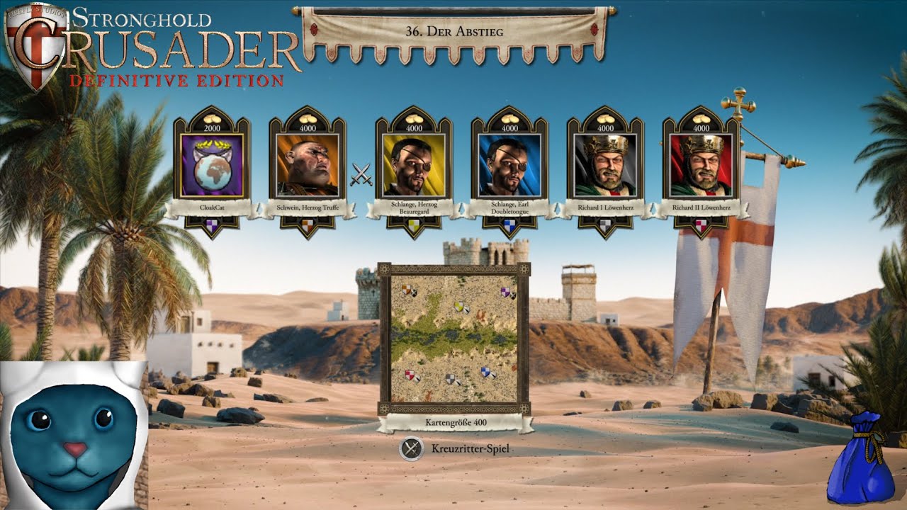 36. Der Abstieg - CloakCats Beute Challange - Stronghold Crusader: Definitive Edition