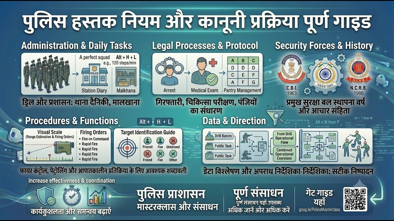Police Manual Rules and Procedural Guide