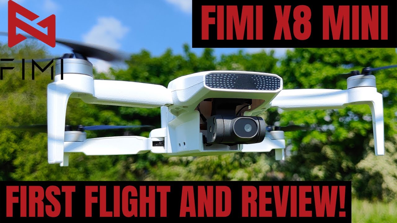 FIMI X8 MINI FIRST FLIGHT & REVEW, SMART TRACK, TAP TO FLY , FIXED WING