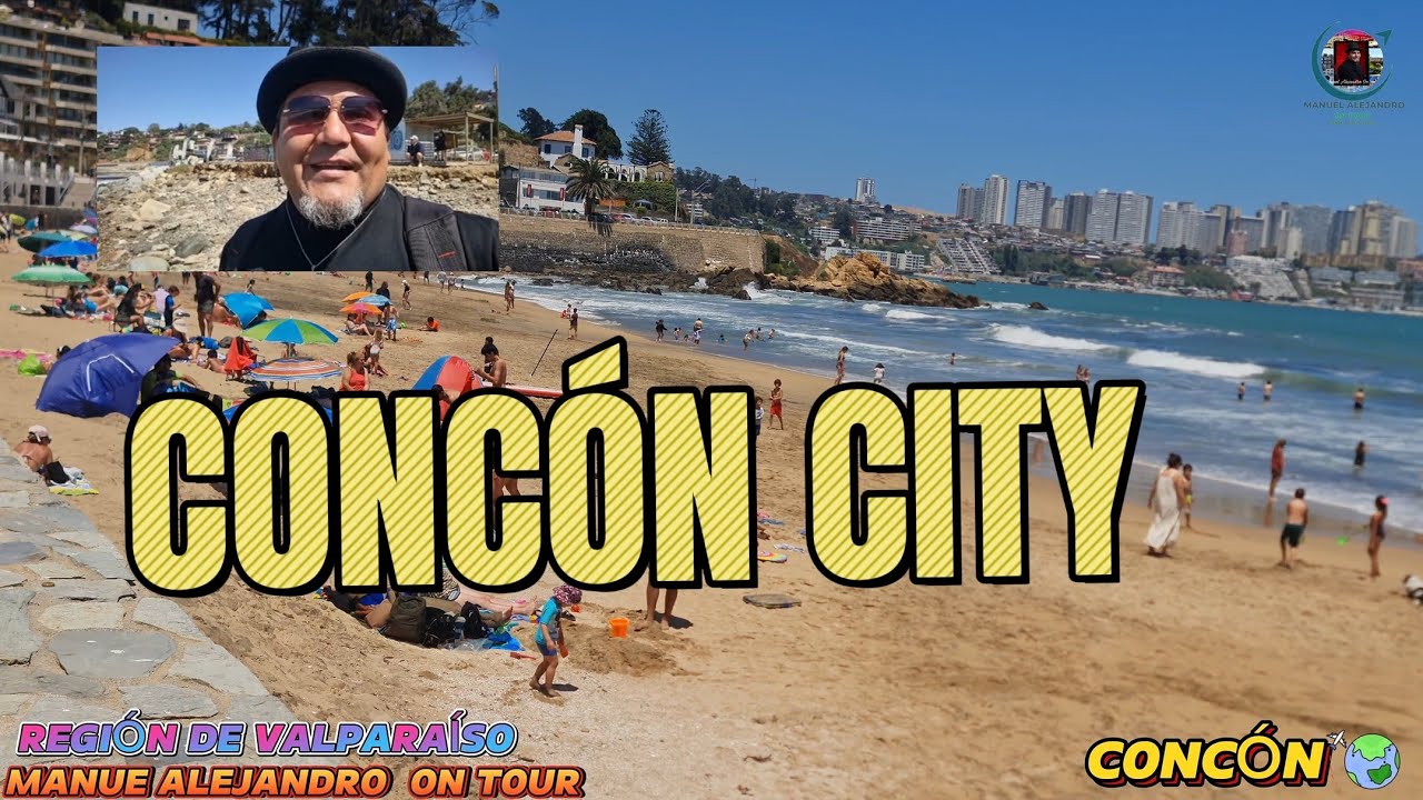 PLAYAS DE CONCÓN, RUTA DEL RECUERDO/ Región de Valparaíso ,Chile #conconcity