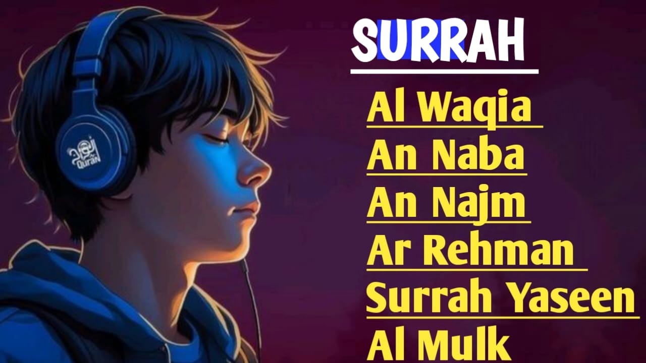 Quran Recitation for Deep Sleep & Healing  Remove All Problems  Relaxing Tilawat Quran