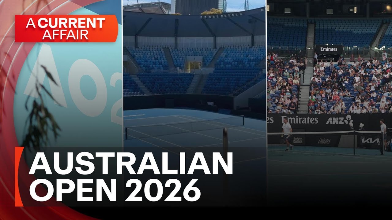 Taking the Australian Open tennis to new heights | A Current Affair