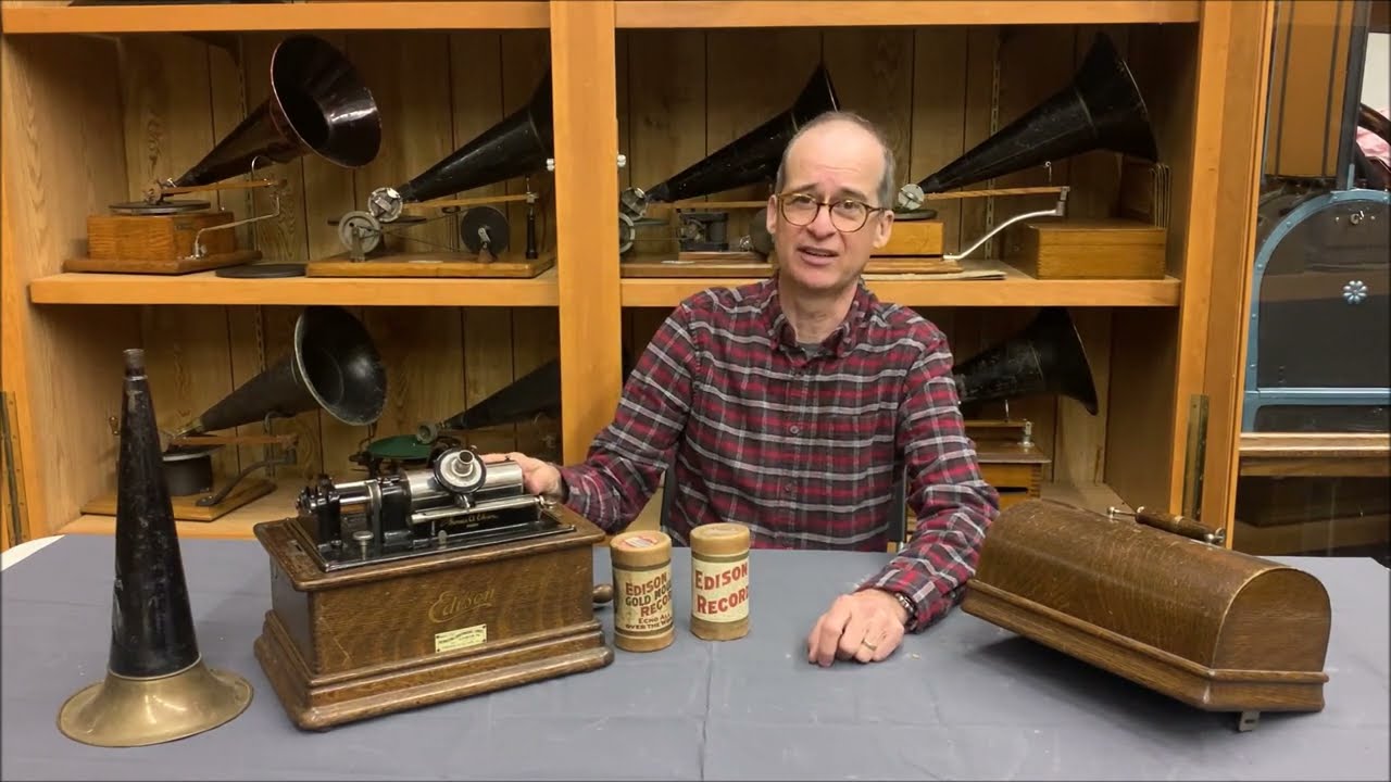 Проигрыватель пластинок Эдисона Standard C Cylinder